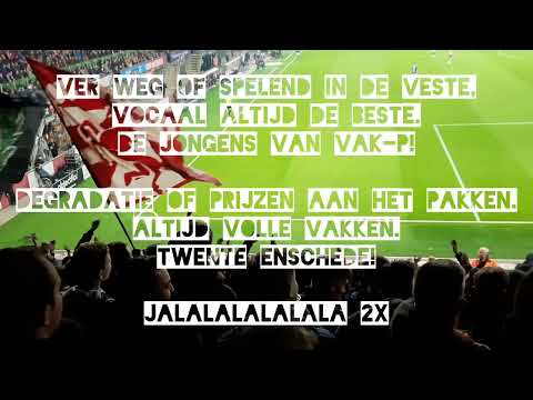 Nieuw lied in uitvak Sparta met tekst Ver weg of spelend in de Veste