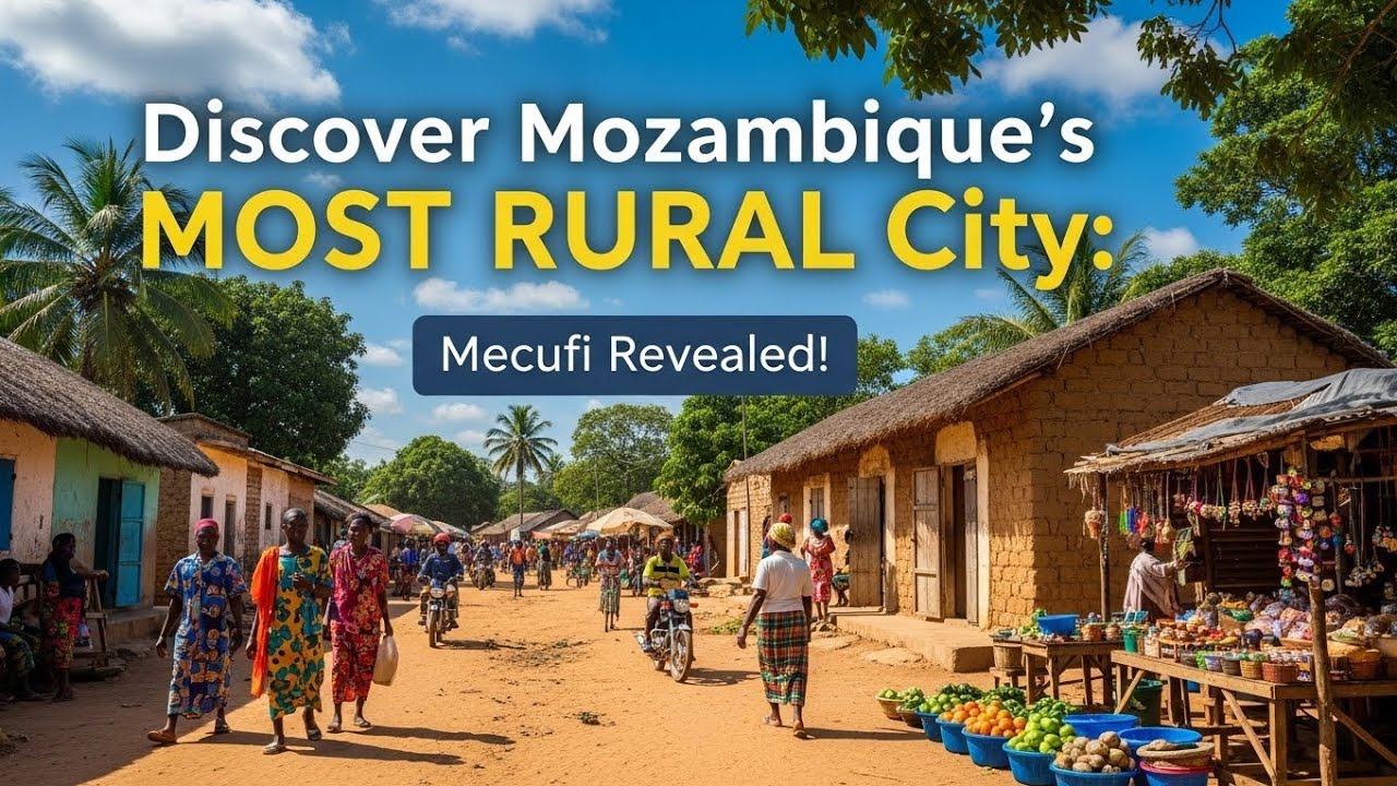 Discover Mozambique's MOST RURAL City: Mecufi Revealed!