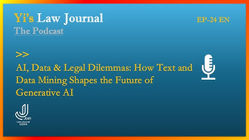 AI, Data & Legal Dilemmas: How Text and Data Mining Shapes the Future of Generative AI | EP 24