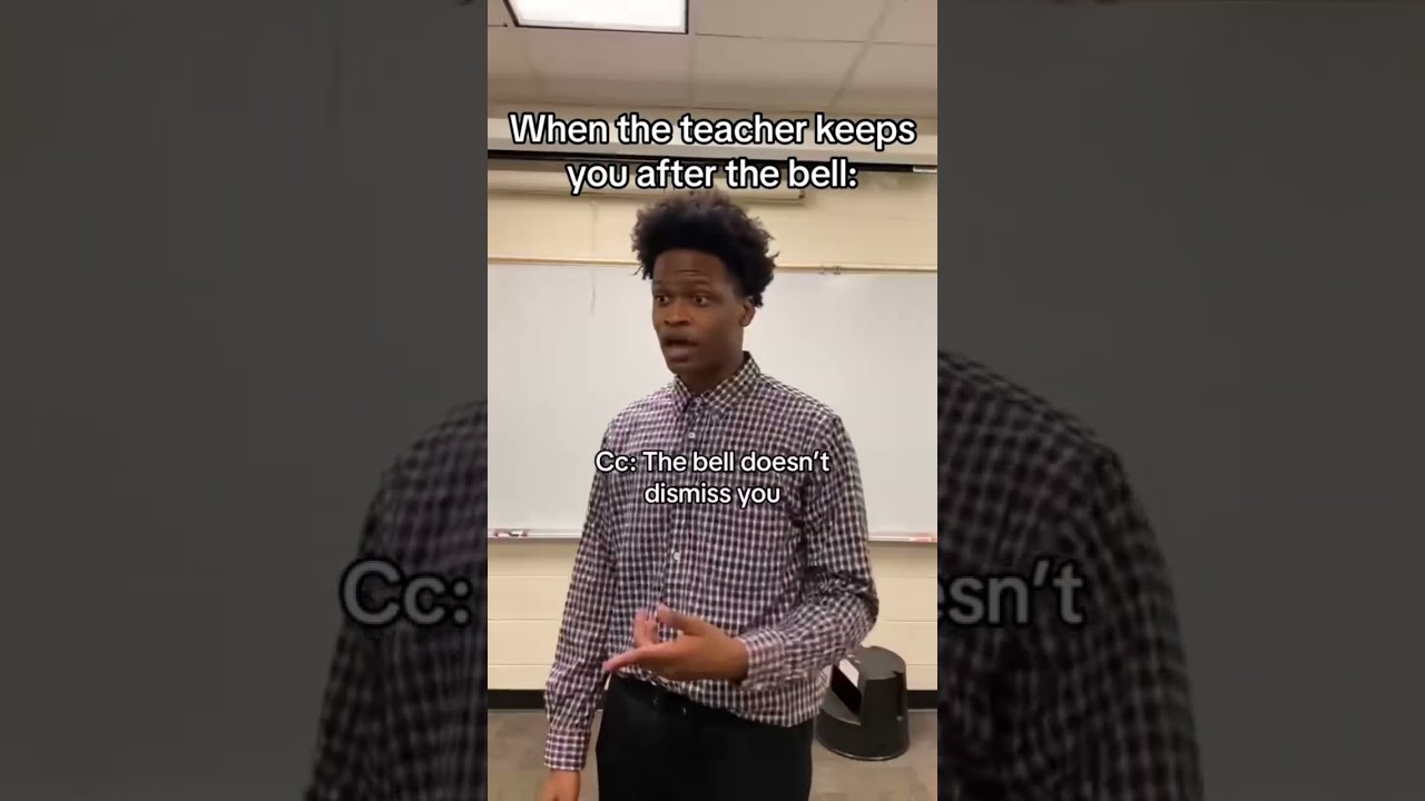 When The Teacher Keeps You After Bell Rings Shorts Comedy