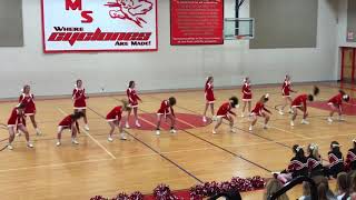 RJHS Cheer & Dance performs at RMS