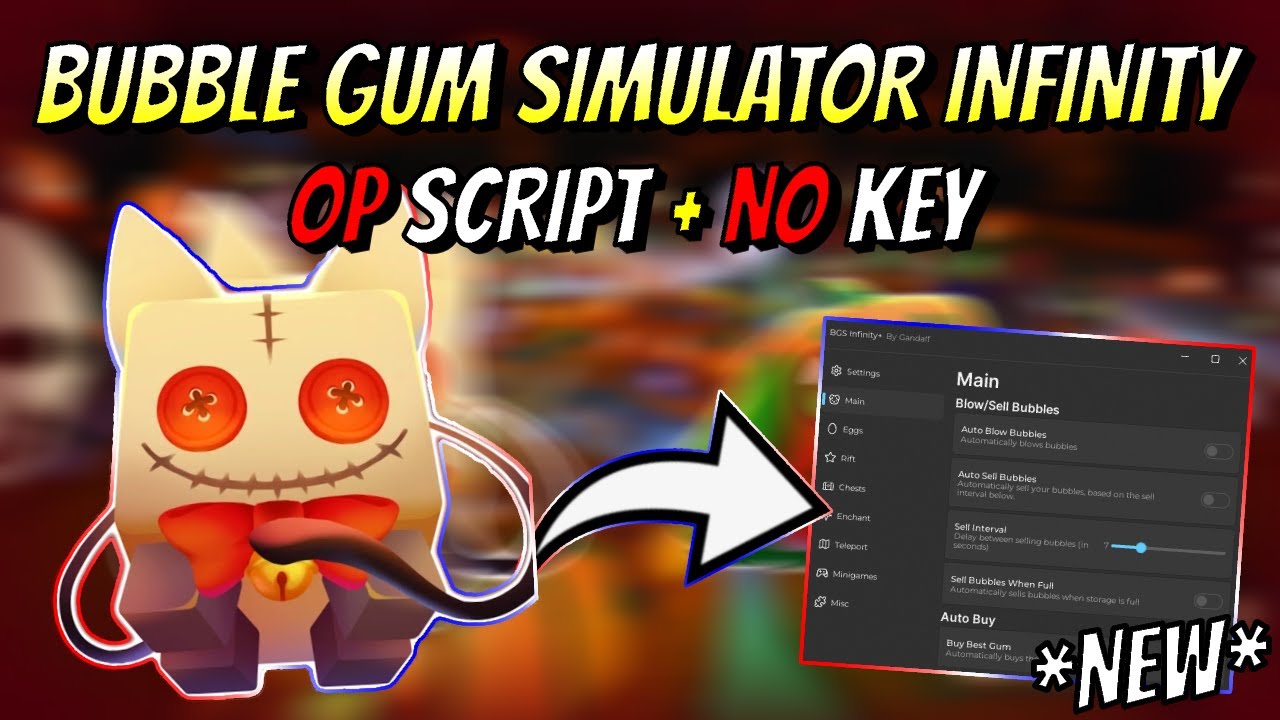 *NEW* Bubble Gum Simulator INFINITY Script (AUTO BLOW BUBBLES, AUTO ...