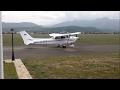 Cessna 172 - Start diesel "Continental "engine.