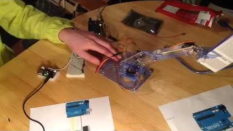 MeArm Robot first try