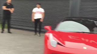 I'm going hawick in a ferrari -