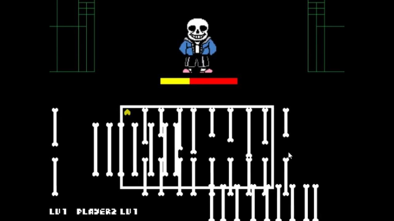 Let's Play Undertale Simulator - Sans Battle : 2 vs 1 