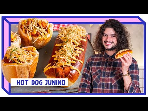 CACHORRO QUENTE COM MAIONESE DE BATATA PALHA | Mohamad Hindi | Receitas de Festa Junina