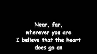 Video voorbeeld van "Celine Dion - My Heart Will Go On with Lyrics (High Quality Audio) Titanic Song"