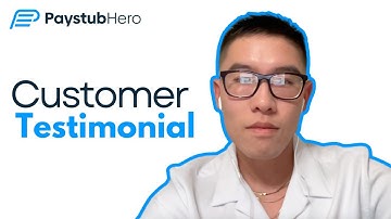 Pay stub Generator Testimonial - PaystubHero Testimonial