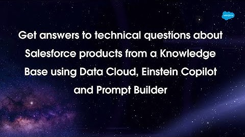 Search unstructured Salesforce docs in Data Cloud and Einstein using RAG technology
