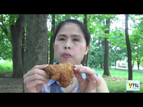 Video Ăn gà gán KFC ở công viên - youtube