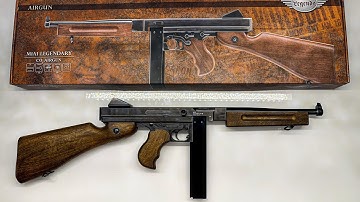 M1A1 Thompson Legends cal. 4,5 mm Co2 Full-Auto Blowback      #airgun #umarex #bbgun