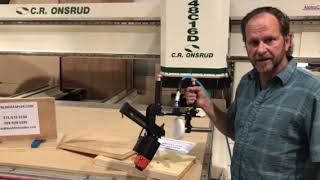 Blind Stapler Demo Video Drop Edge