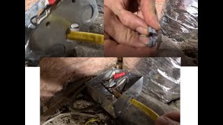 How to install push in cable connectors in a junction box