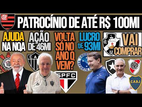 Lula admits helping Corinthians | Purchase at Vasco | Loss at São Paulo | Flamengo: Sponsorship |...
