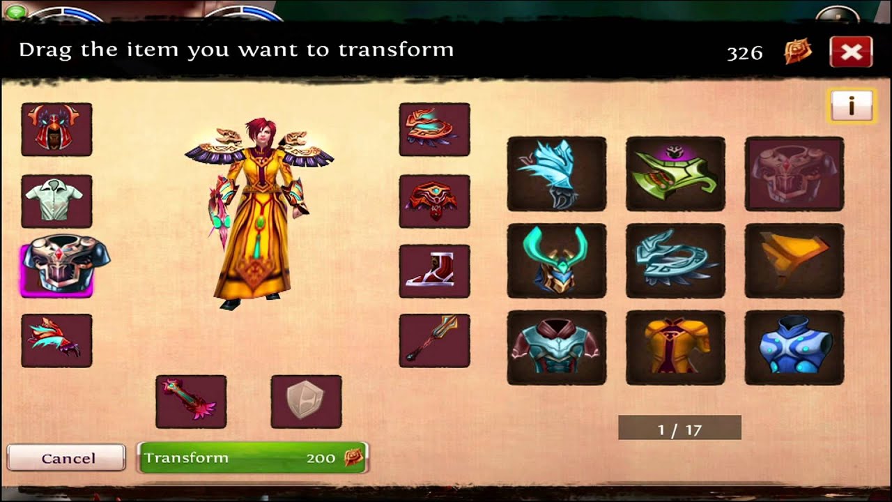 Order And Chaos Online : How to change Appearance Equipment