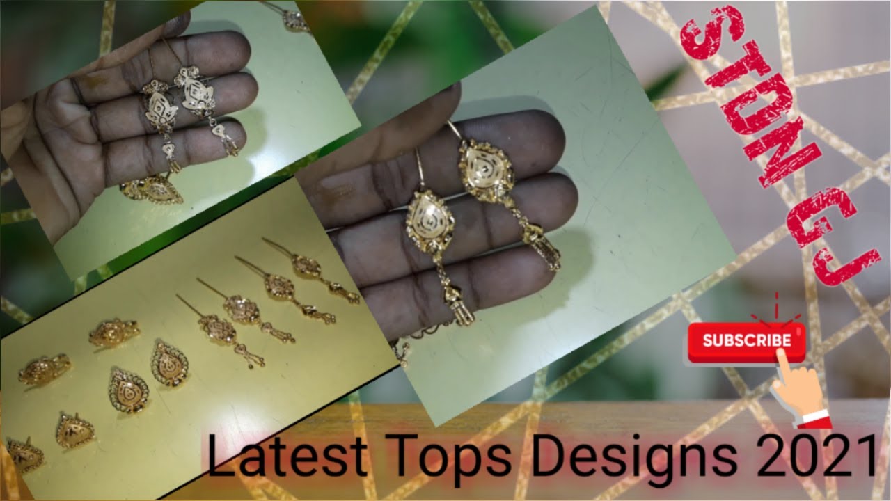 Simple and stylish Gold Tops Designs 2021 - YouTube