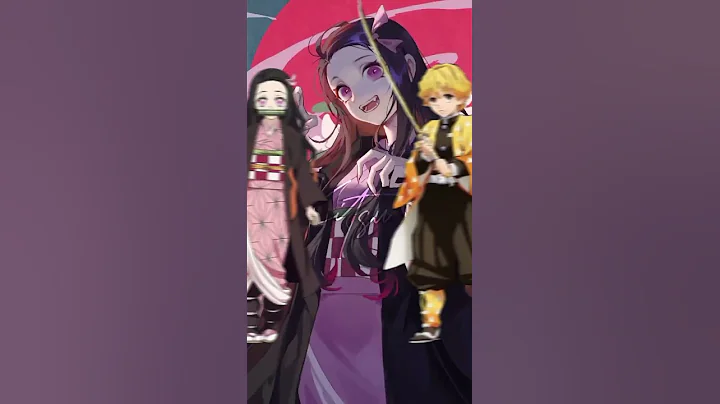 nezuko in different styles⚘️#nezuko #kny #demonslayer #edit #capcut #anime #animeedit