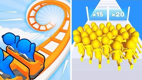 Join Clash 3d Vs Runner Coster 🧿🟣🧿Big Android iOS Tiktok 1-9999 Gameplay EE