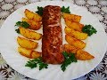 Готовим УЖИН Картофель по СЕЛЯНСКИ и рецепт МЯСНЫХ РУЛЕТОВ Готовим с Любовью