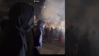 Portland Police make targeted arrest of ICE Protesters while using flash-bangs and gas