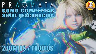 PRAGMATA: Cómo Completar SEÑAL DESCONOCIDA / Todas las CAPSULAS de SIMULACIÓN - 2 TROFEOS / LOGROS