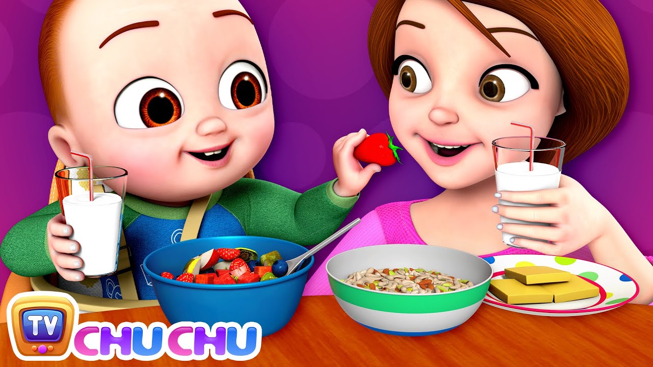 Snack Time Song with Baby Taku  ChuChuTV Nursery Rhymes   Toddler Videos for Babies