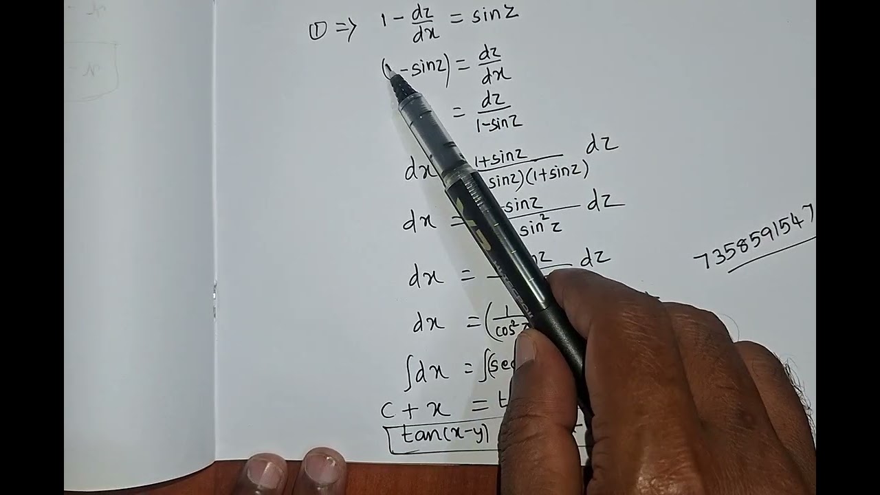 UG TRB MATHS 2026 DIFFERENTIAL EQUATIONS 