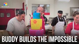 Buddy Builds Cakes That Defy Gravity | Cake Boss S9 | discovery+ India