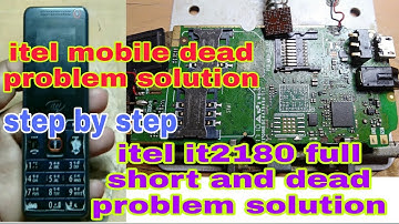 itel it2180 full short and dead problem solution || itel mobile dead problem solution in Hindi