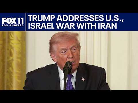 Trump addresses war with Iran at Medal of Honor Ceremony