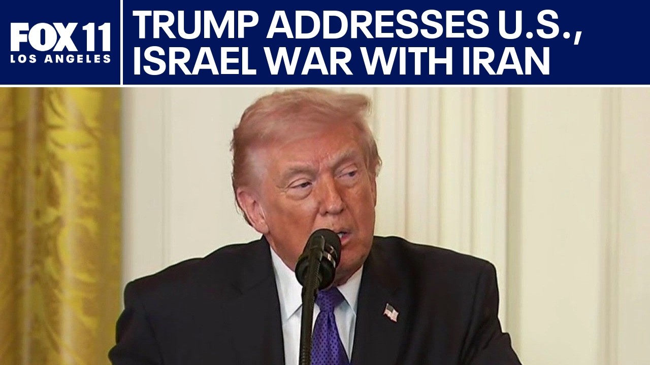 Trump addresses war with Iran at Medal of Honor Ceremony