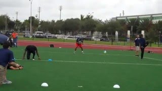 Patrick Peterson NFL Combine Training - 40 Yard Dash (2/5)