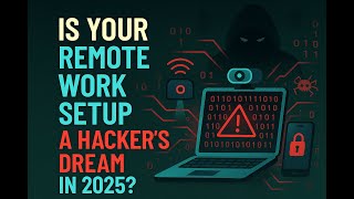 Is Your Remote Work Setup a Hacker’s Dream in 2025?