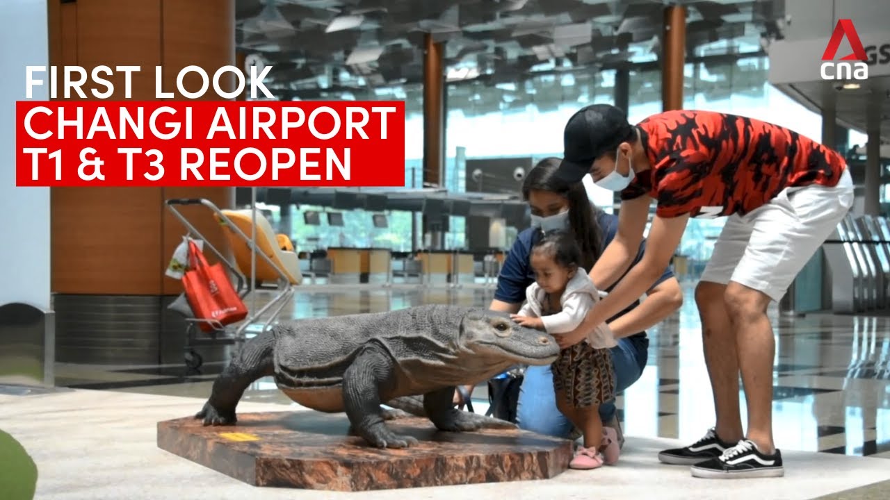 Changi Airport Terminals 1 and 3 reopen to the public, shops 'excited' to  welcome visitors - CNA