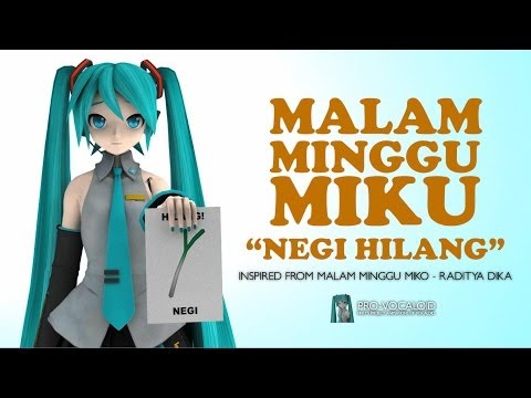【3DCGI Vocaloid Drama Indonesia】 Malam Minggu Miku "Negi Hilang"