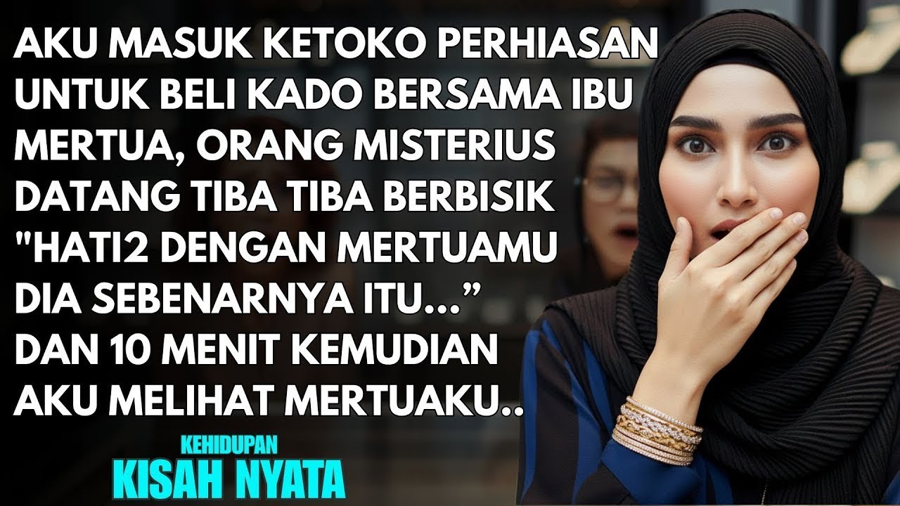 SEORANG MISTERIUS DATANG DAN BERBISIK PADAKU 