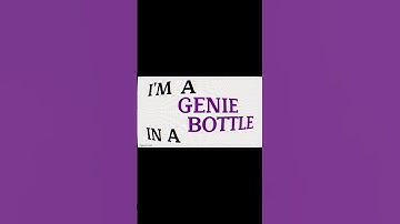 GENIE IN A BOTTLE - CHRISTINA AGUILERA #music #pop #song #lyrics #edit #aftereffects