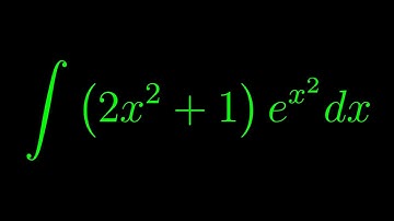 Integral of (2x^2 + 1)*e^(x^2)