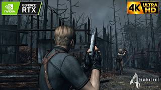 Resident Evil 4 (2005) - Gameplay Walkthrough Part 1 (4K 60FPS PC) screenshot 5