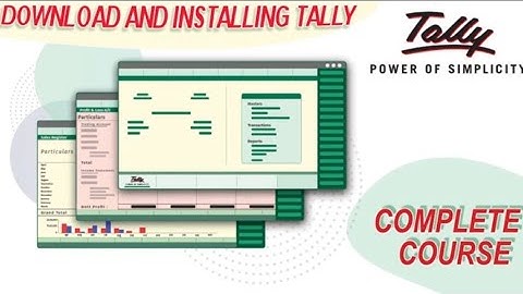 Downloading and Installing Tally (Video -3) l  Step by Step Guide to Accounting With Tally