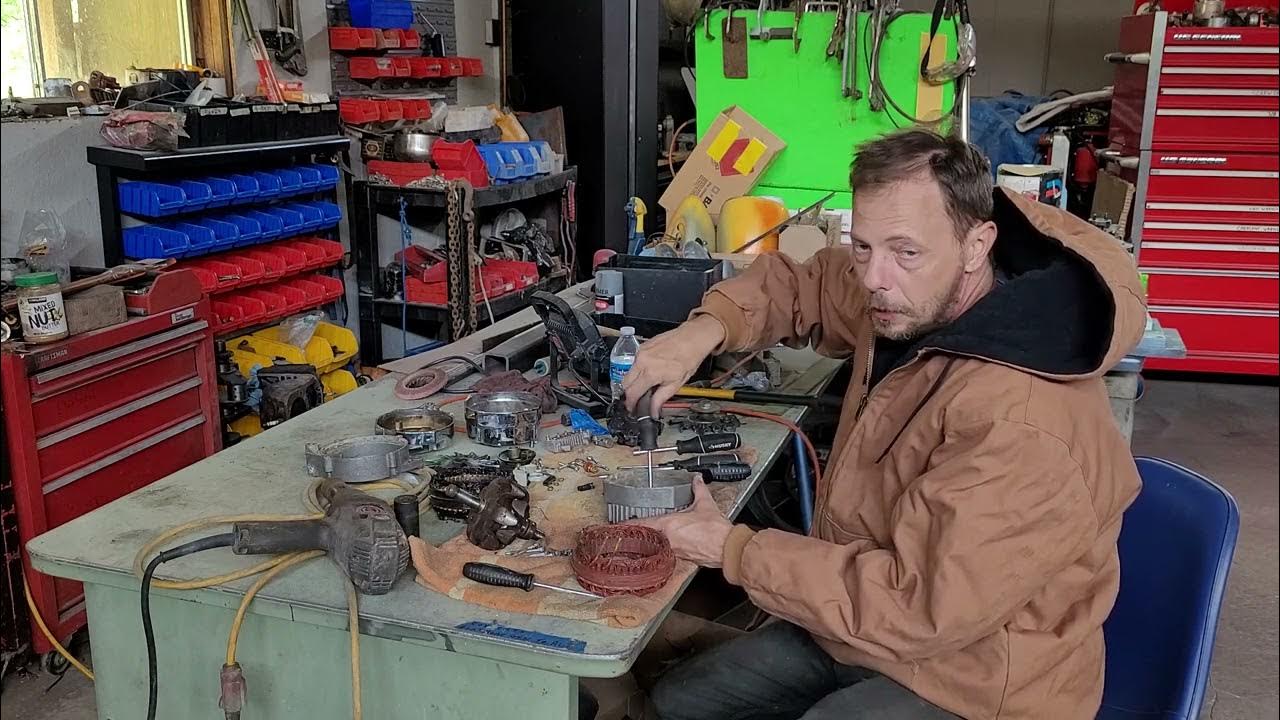 In the shop Rebuilding a alternator part one YouTube