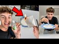 How to create an INVISIBLE flame?! 😳🔥 - #Shorts