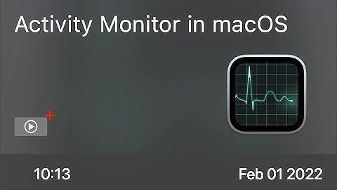 SCOM1122 - Activity Monitor in macOS - Preview