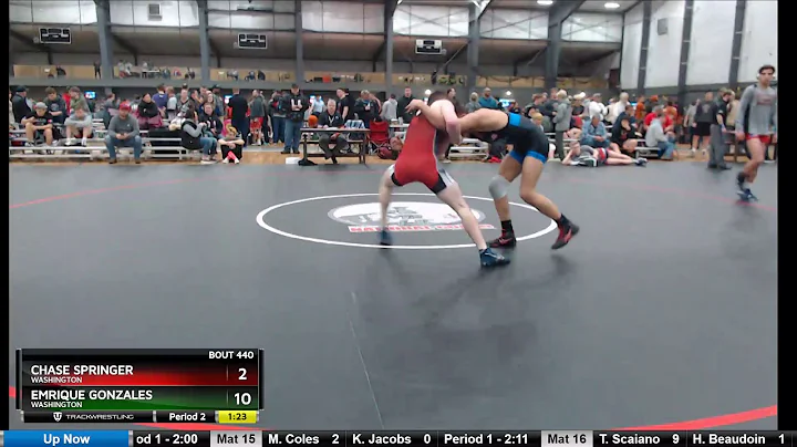 Cadet 126 Chase Springer Washington Vs Emrique Gon...