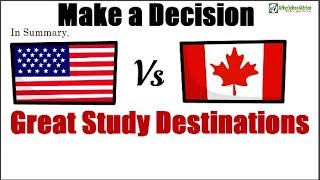 Studying in Canada vs USA - Which is better? Study Abroad Comparison