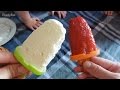 Как сделать мороженое в домашних условиях Творожное и фруктовое how to make ice cream Поддубные