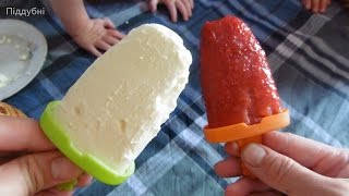 Как сделать мороженое в домашних условиях Творожное и фруктовое how to make ice cream Поддубные(, 2015-06-29T11:50:08.000Z)
