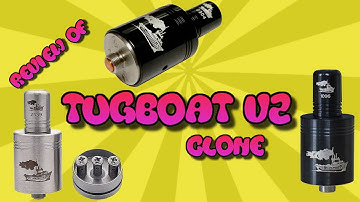 Review of Tugboat V2 RDA clone from fast tech
