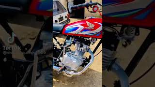 Cg-125 New Edition Honda 125 2022 Model New Modification Alter 125 New Sound Bike Silencer Sound 125